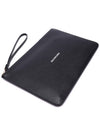 Logo Strap Cash Large Clutch Bag Black - BALENCIAGA - BALAAN 6