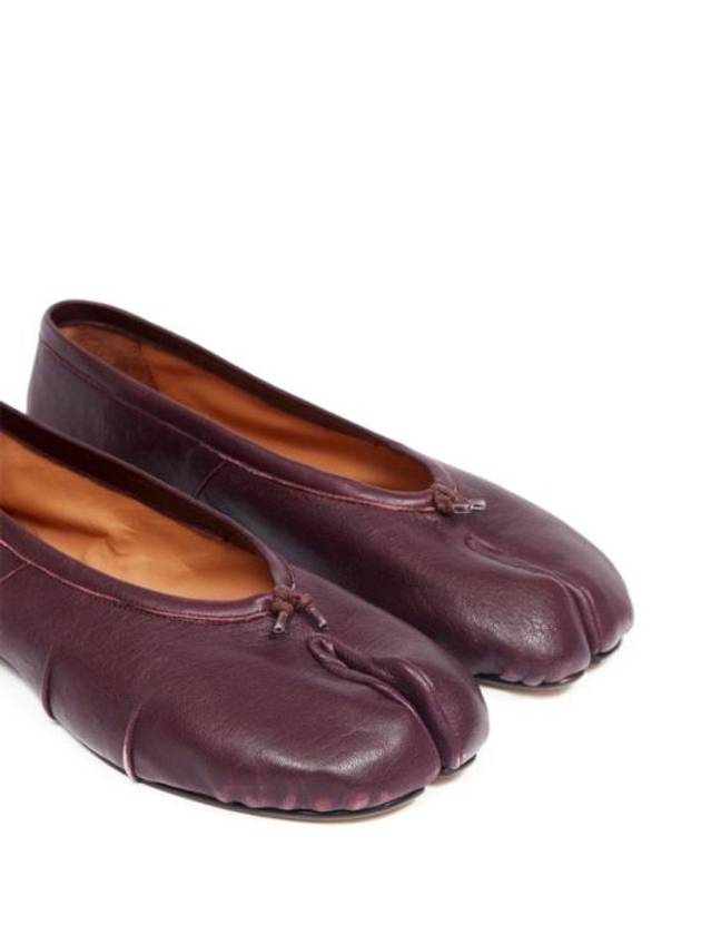 Tabi New Ballerina Flat Merlot - MAISON MARGIELA - BALAAN 3