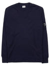 Lens Wappen Wool Knit Top Navy - CP COMPANY - BALAAN 11