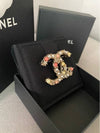 CC logo brooch 90s gold women AB8061 - CHANEL - BALAAN 2