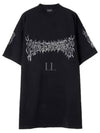 Darkwave Cotton Short Sleeve T-Shirt Black - BALENCIAGA - BALAAN 2