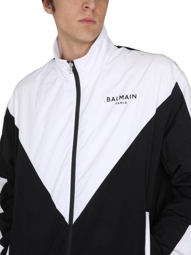 Balmain Sports Jacket With Logo - BALMAIN - BALAAN 4