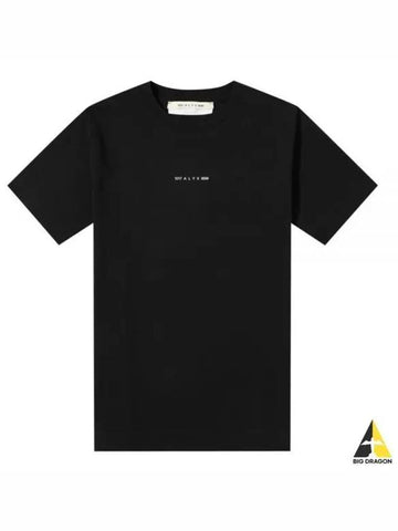 ALYX Back Logo Men s Short Sleeve T Shirt Black AAMTS0207FA01 - 1017 ALYX 9SM - BALAAN 1