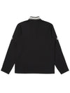 Malbon fleece half zip up t shirt BLACK MAN - MALBON GOLF - BALAAN 2