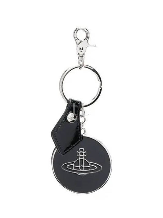 24 Shiny Mirror Keyring 82030102U OM000G N401 Patent - VIVIENNE WESTWOOD - BALAAN 1