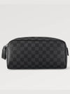 Toilet Dope Canvas Pouch Bag Black - LOUIS VUITTON - BALAAN 3