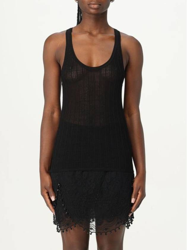 Sleeveless T-Shirt PU0436FAB2L01I 01BK Black - ISABEL MARANT - BALAAN 1