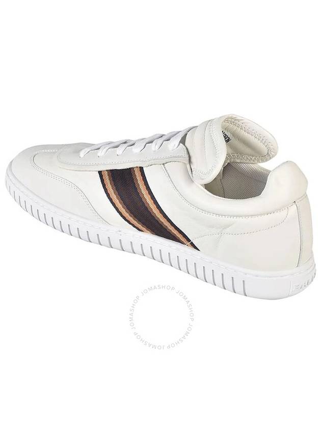 Parrel Ribbon Low Top Sneakers White - BALLY - BALAAN 4