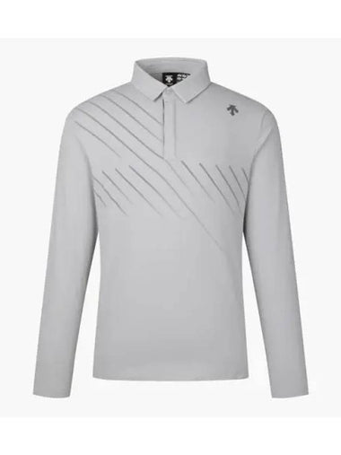 GOLF Men s Print Detail Long Sleeve T Shirt - DESCENTE - BALAAN 1