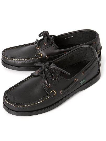 Barth Marine Lisse Loafers Black - PARABOOT - BALAAN 2