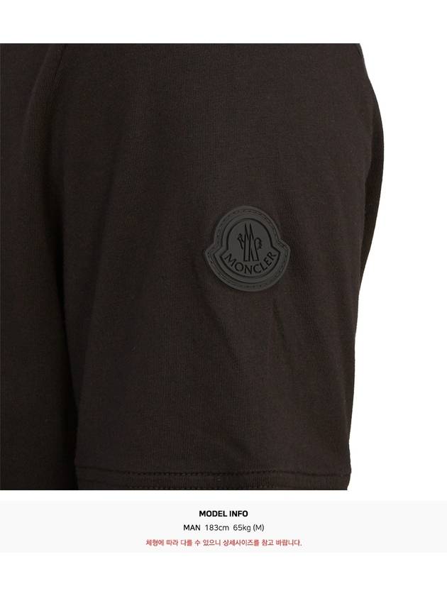 Men s short sleeve t shirt 8C00002 89A17 999 091 - MONCLER - BALAAN 6