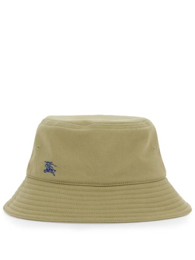 EKD Embroidered Cotton Bucket Hat Beige - BURBERRY - BALAAN 5