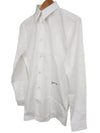 Tailored Fit Long Sleeve Shirt White - GIVENCHY - BALAAN 3