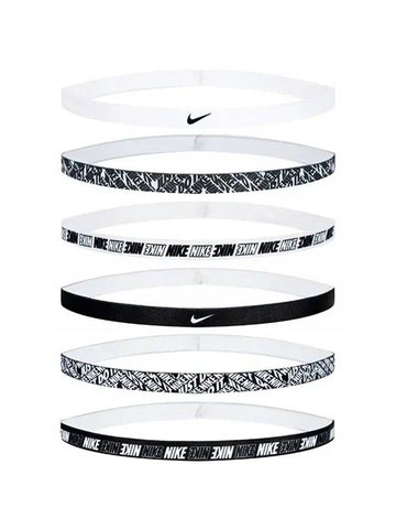 Logo Print Headband 6-Pack - NIKE - BALAAN 1