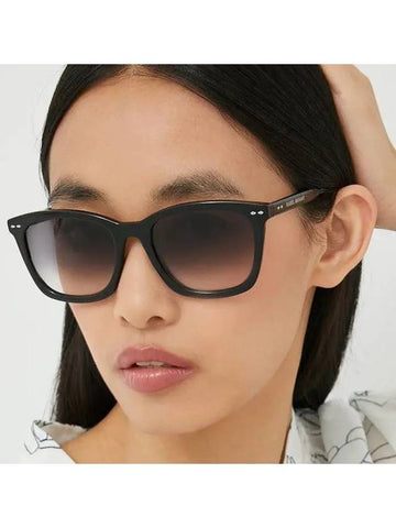 Sunglasses IM0010S 8079O Black Horned Rim Men Women - ISABEL MARANT - BALAAN 1