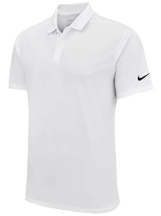 Golf PK Collar Short Sleeve T-Shirt White - NIKE - BALAAN 2