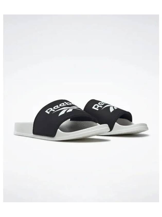 Pearl Gear Slide Women Black White HR0688 - REEBOK - BALAAN 2