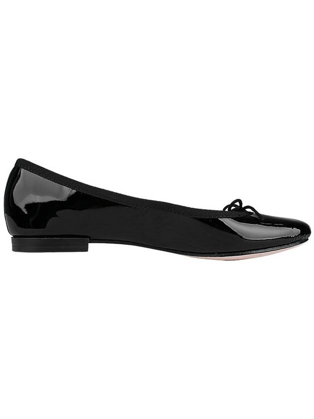 Women's Cendrillon Leather Ballerinas Flat Black - REPETTO - BALAAN 5