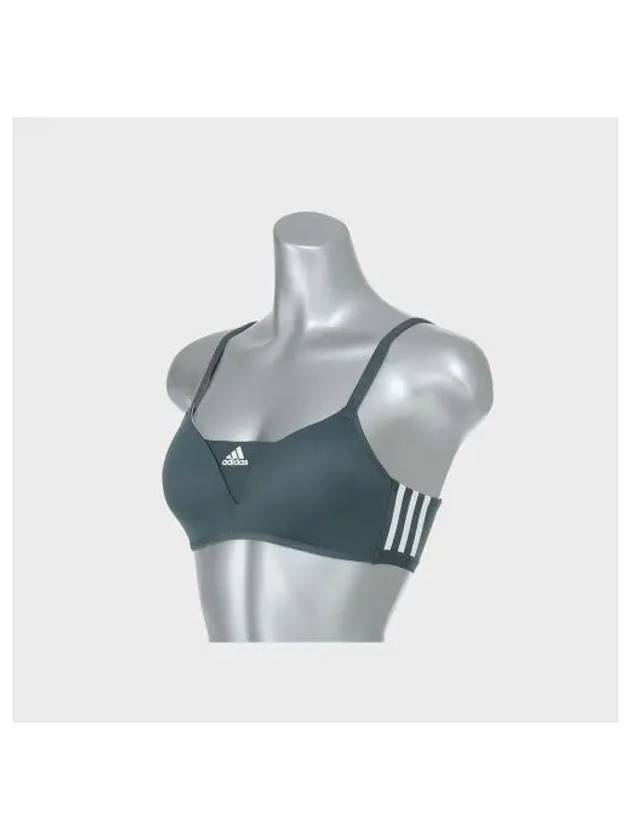 adidas UNDERWEAR 3 STRIPE Soft Band Bra GR - ADIDAS - BALAAN 1