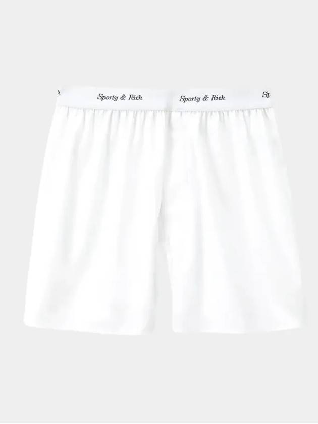 Cotton Shorts White - SPORTY & RICH - BALAAN 2