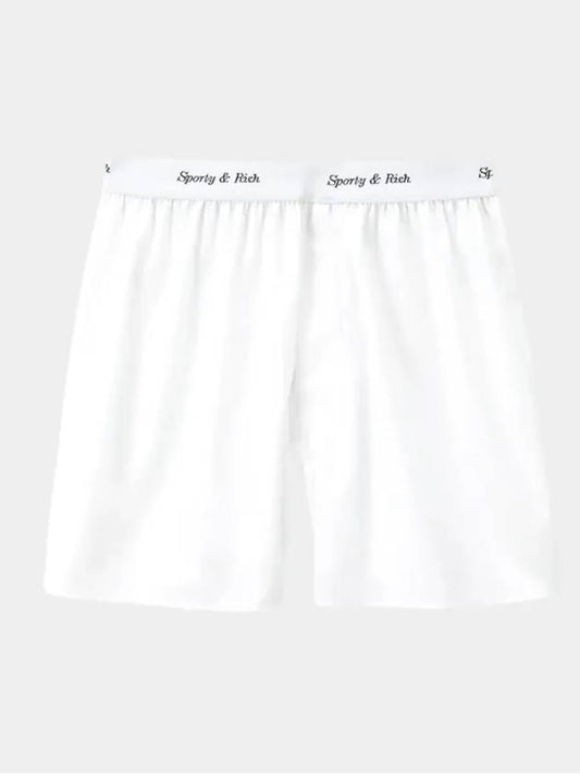 Cotton Shorts White - SPORTY & RICH - BALAAN 2