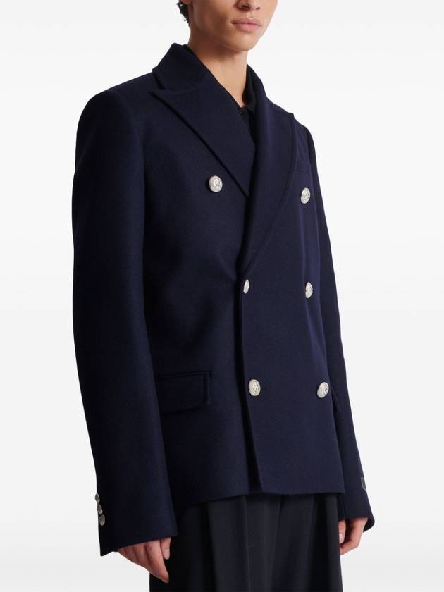 Balmain Coats Blue - BALMAIN - BALAAN 6