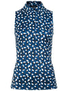 Dena Print Sleeveless Blue Moroccan - J.LINDEBERG - BALAAN 2