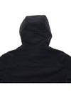 Men's Hooded Jacket Black - CP COMPANY - BALAAN.