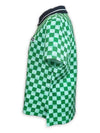 LV Match Checkerboard Polo Shirt 1AA8YR - LOUIS VUITTON - BALAAN 3