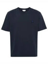 Bold Fox Head Patch Comfort Short Sleeve T-Shirt Navy - MAISON KITSUNE - BALAAN 2