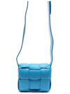 Candy Cassette Padded Mini Cross Bag Blue - BOTTEGA VENETA - BALAAN 5