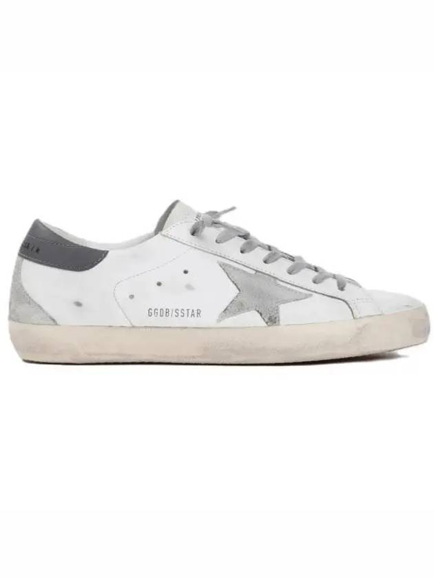 Superstar Grey Tab Low Top Sneakers White - GOLDEN GOOSE - BALAAN 2