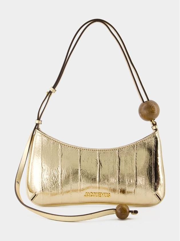 Le Bijou Perle Shoulder Bag Gold - JACQUEMUS - BALAAN 2