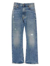 AL13 Women's Boyfriend Denim Straight Pants Straight Pants W5083 Light blue BPG - R13 - BALAAN 1