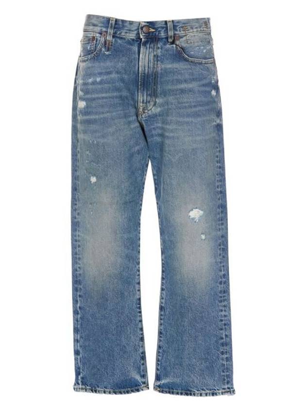 AL13 Women's Boyfriend Denim Straight Pants Straight Pants W5083 Light blue BPG - R13 - BALAAN 1