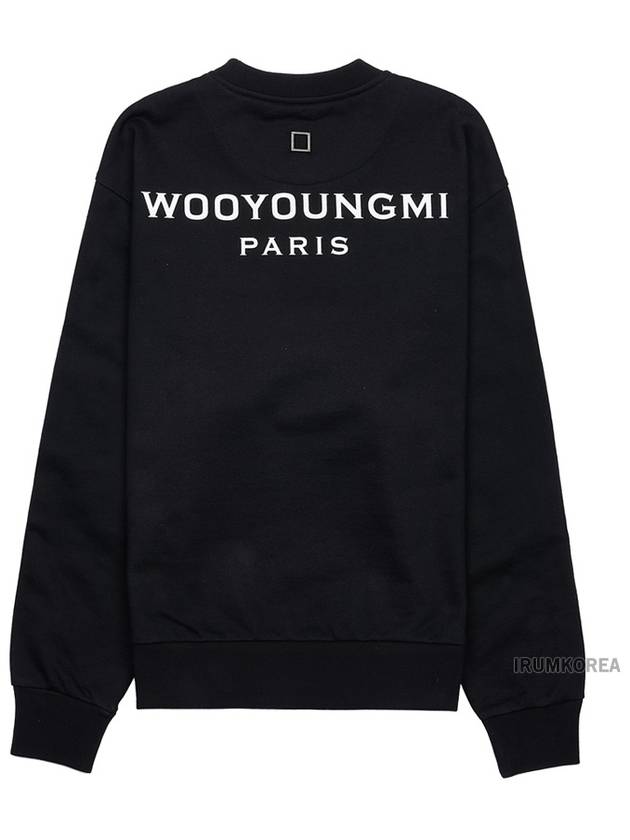 Men s Back Logo Sweatshirt M243TS27 723B - WOOYOUNGMI - BALAAN 3