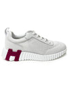 Bouncing Mesh Low Top Sneakers Blanc White - HERMES - BALAAN 2