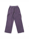 Corduroy Cargo Wide Pants Purple - ARCANE FUNK - BALAAN 3