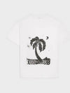 Lost Paradise Short Sleeve T-Shirt White - CELINE - BALAAN 2