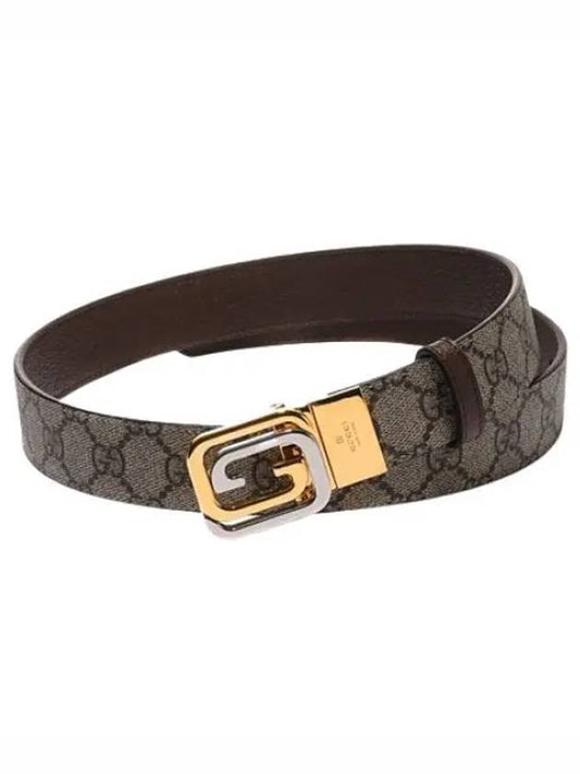 Squared Interlocking Reversible Belt Men s Waistband - GUCCI - BALAAN 1