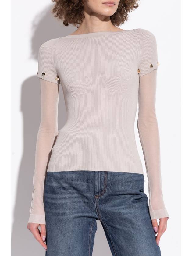 Sportmax Top Alcide, Women's, Beige - MAX MARA SPORTMAX - BALAAN 4