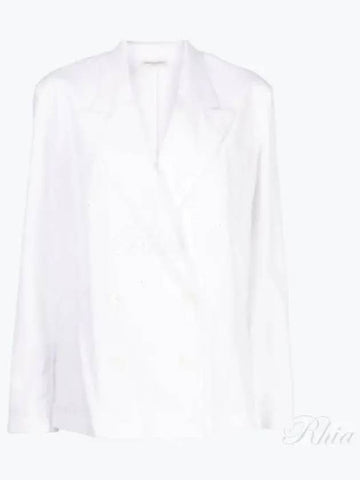 Double breasted cotton blazer 0107328329001 - DRIES VAN NOTEN - BALAAN 1