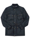 71050519 80010 TRIALMASTER Trial Master 6oz Waxed Cotton Men's Cotton Jacket Navy - BELSTAFF - BALAAN 1