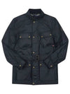 71050519 80010 TRIALMASTER Trial Master 6oz Waxed Cotton Men's Cotton Jacket Navy - BELSTAFF - BALAAN 2
