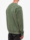 Wappen Patch Crewneck Sweatshirt Olive - STONE ISLAND - BALAAN 5