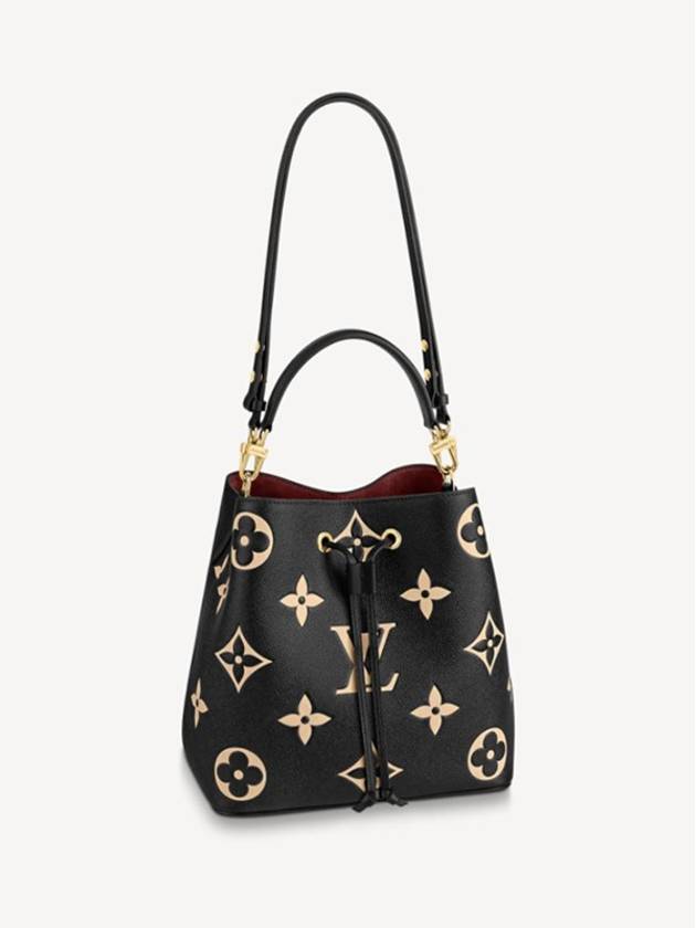 Neonoe MM Bi-Color Monogram Empreinte Bucket Bag Black - LOUIS VUITTON - BALAAN 2