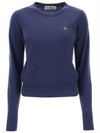 Bea Jumper Knit Top Navy - VIVIENNE WESTWOOD - BALAAN 2