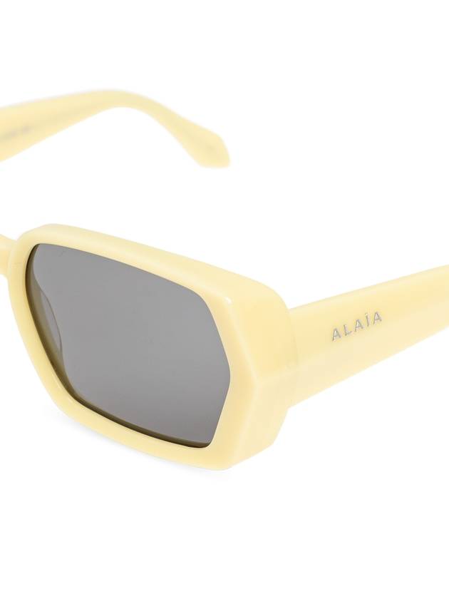 Alaïa Sunglasses, Women's, Yellow - ALAIA - BALAAN 4