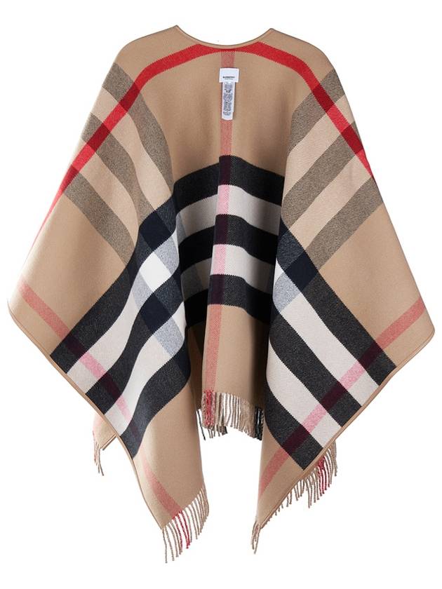 Reversible TB Monogram Check Cape Beige - BURBERRY - BALAAN 6