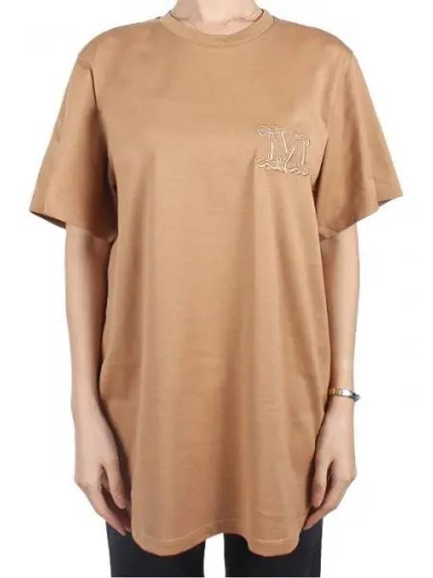 Women s Mango Short Sleeve T Shirt Camel 003 1120166 - MAX MARA - BALAAN 1